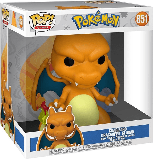Charizard Pokemon 851 Jumbo size 10 inch