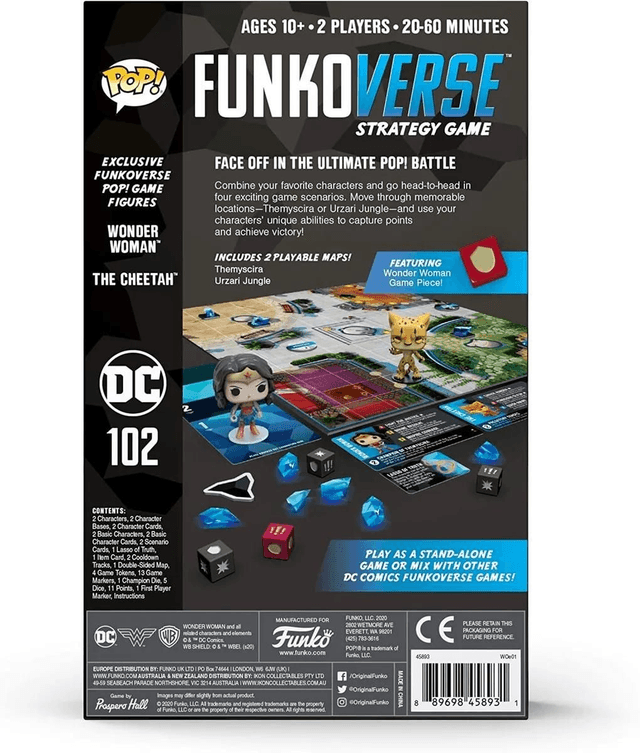 Funko verse strategy Game Dc 102