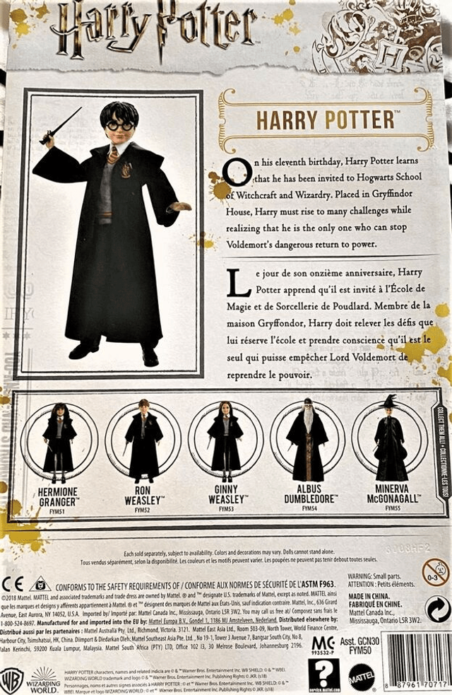 Harry potter 25 cm actiefiguur