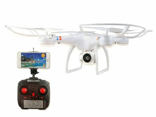 Drone met live camera