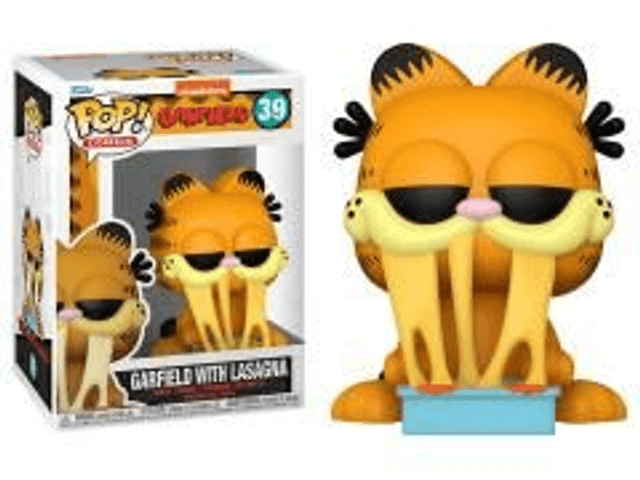 Garfield with lasagna Garfield 39