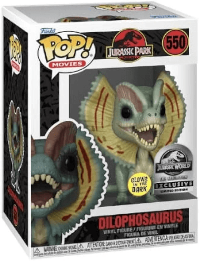 Dilophosaurus Jurassic park 550 Chase