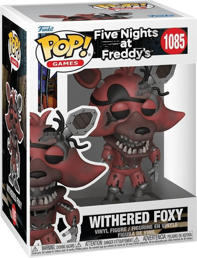 Withered Foxy Five night&#039;s at Freddy&#039;s 1085