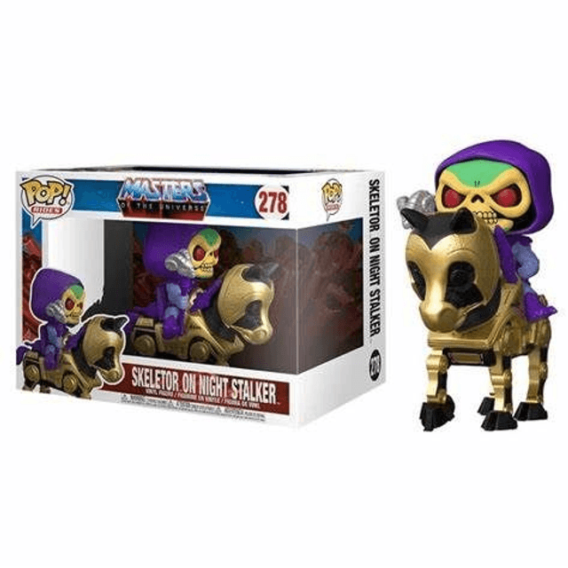 Skeletor on night stalker Masters of the universe 278