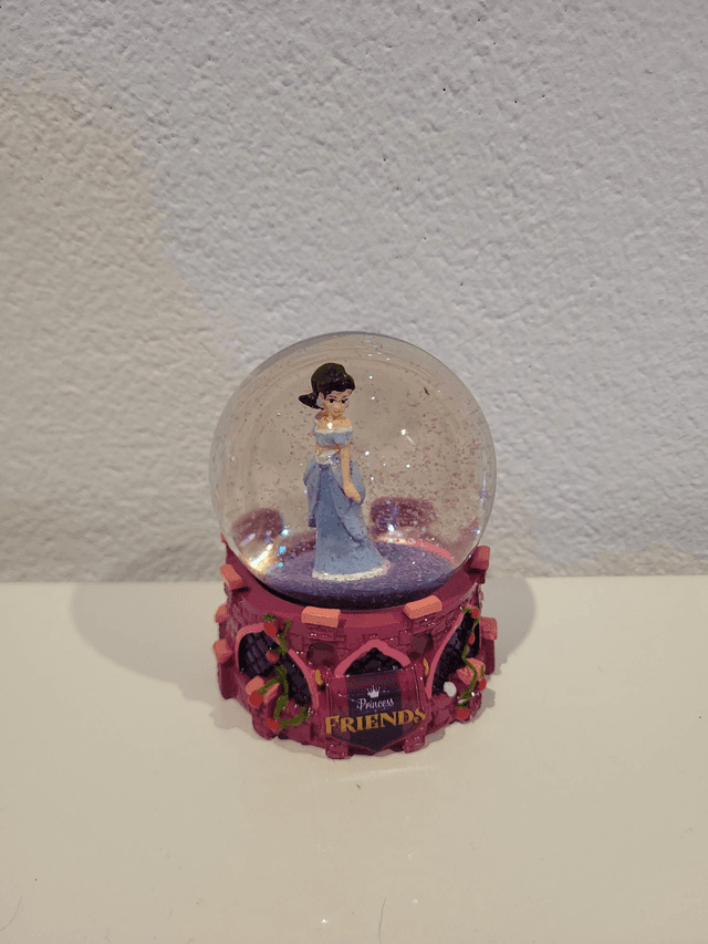 Princess glitter sneeuwbal