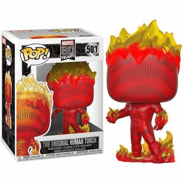 The original human Tourch 80 years Marvel 501