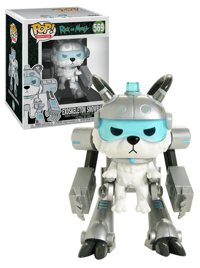 Exoskeleton snowball Rick and Morty 569 (6inch)