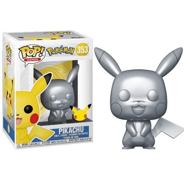 Pikachu Pokemon zilver 353